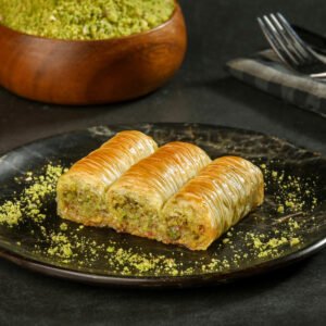 Antepce Kadayıf Fıstıklı Burma Baklava